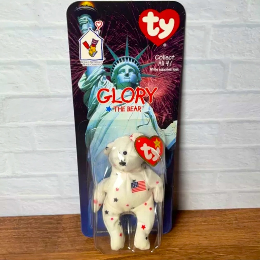 Glory The Bear 1997 McDonald’s TY Beanie Baby